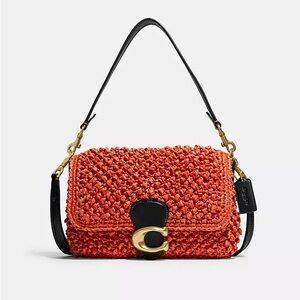 Coach Soft Tabby Shoulder Bag with Crossbody Strap